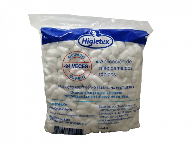 ALGODÓN - Vacúname CIC - Insumos Médicos Colombia - Distribuidor ...